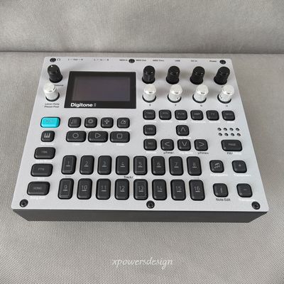 Magnetic faceplate for Elektron Digitone 2