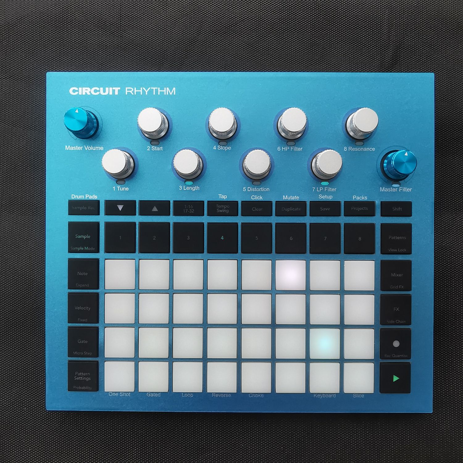 Kit 10pcs metal knobs for Novation Circuit