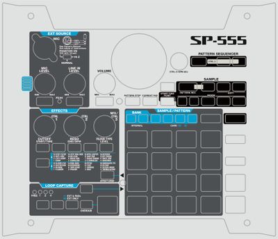 ROLAND SP-555