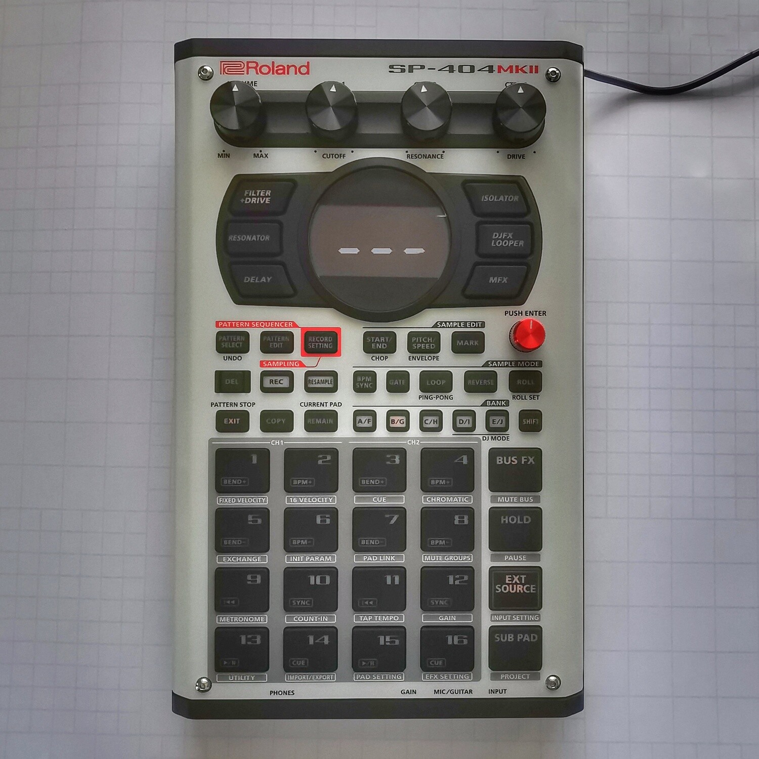 Vinyl skins for Roland SP-404mk2 (retro styles)