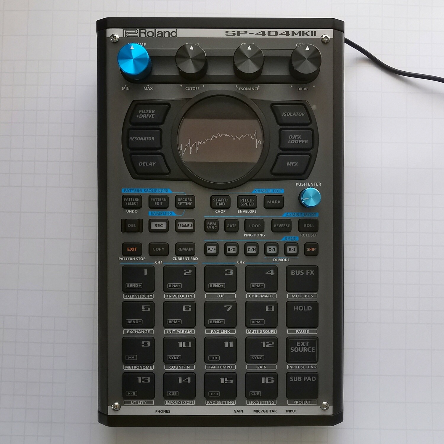 Roland SP-404 MKII Softcase: gewatteerd, waterbestendig - België