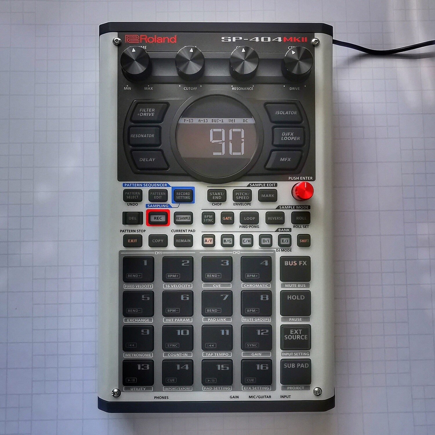 Vinyl skins for Roland SP-404mk2 (retro styles)