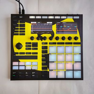 Vinyl skins for NI Maschine+ or MK3 (retro styles)