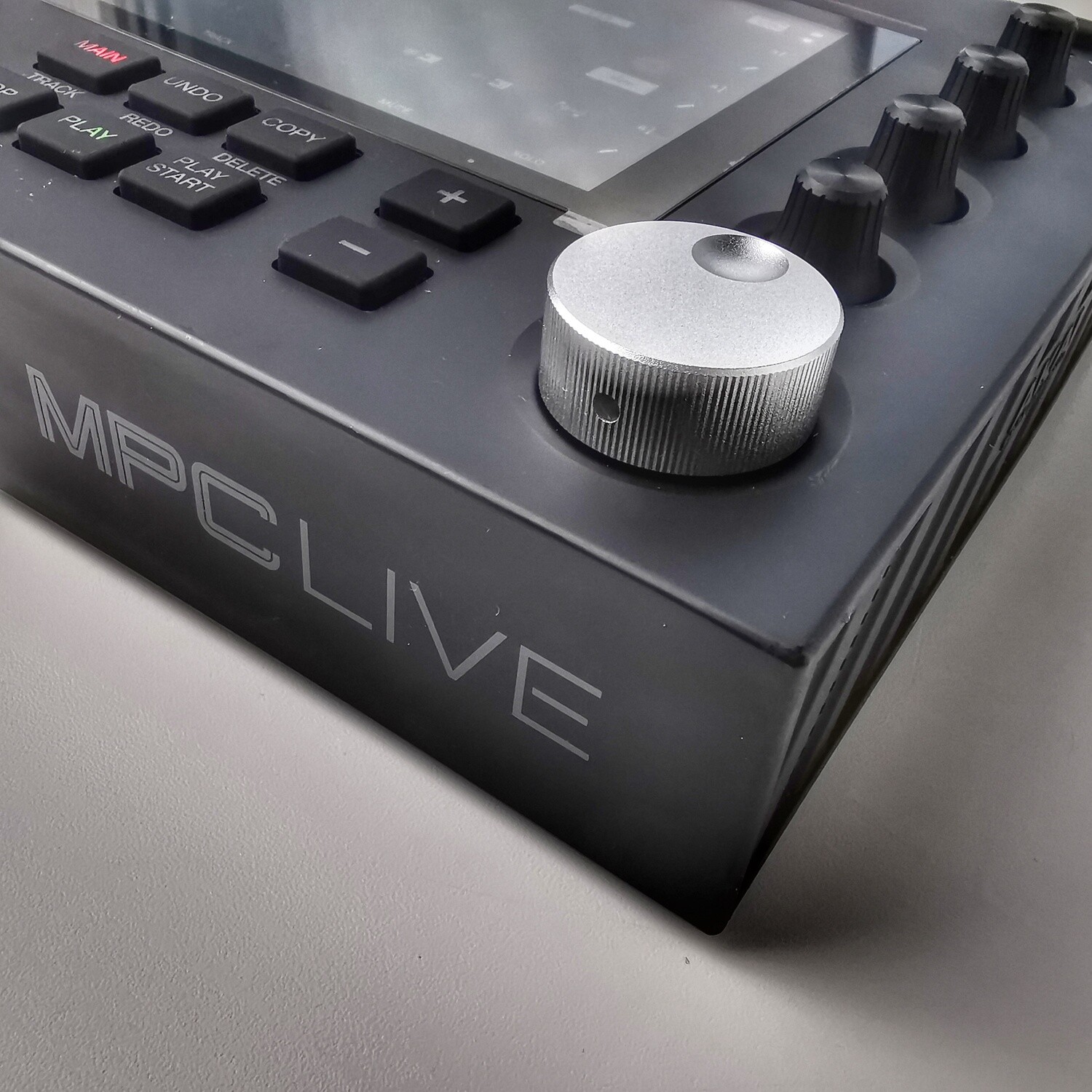 Data Wheel metal knob for Akai MPC Live 3, 2, 1, One, Touch, Force, Chose your style: Silver