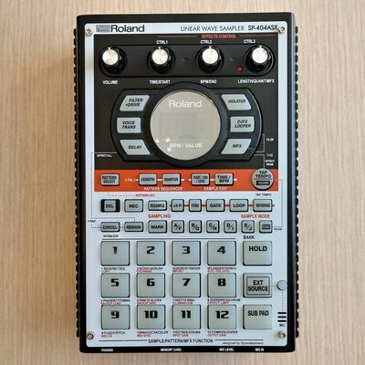 Vinyl skins for Roland SP-404SX or 404A (retro styles)