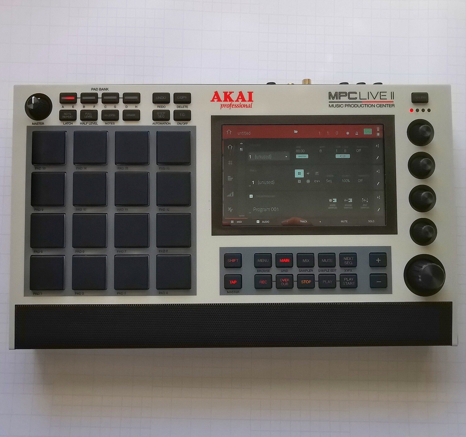 Vinyl skins for AKAI MPC LIVE 2