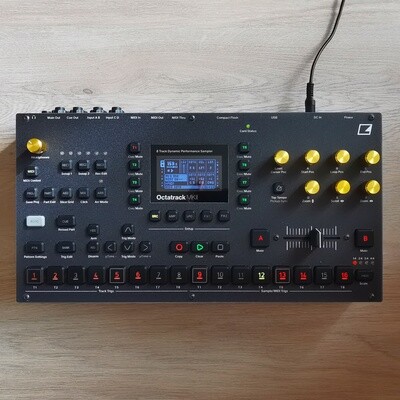Vinyl skins for Elektron OCTATRACK MK2 (choose style)