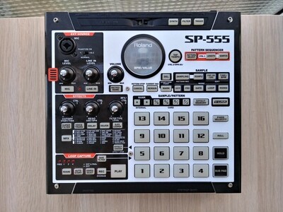 Vinyl skins for Roland SP-555 (choose style)