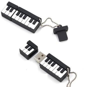 USB Flash Drive Piano Shape 128gb