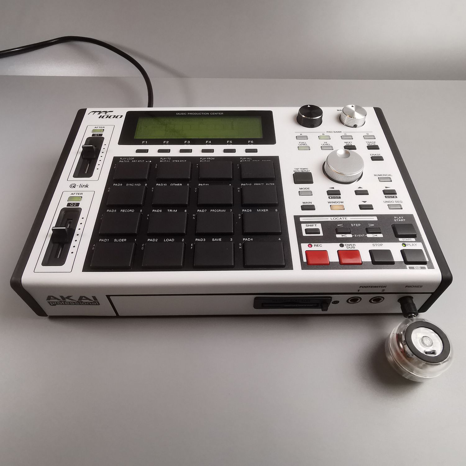 Aluminum Data Wheel knob for Akai mpc 1000, 500 (limited 2500)
