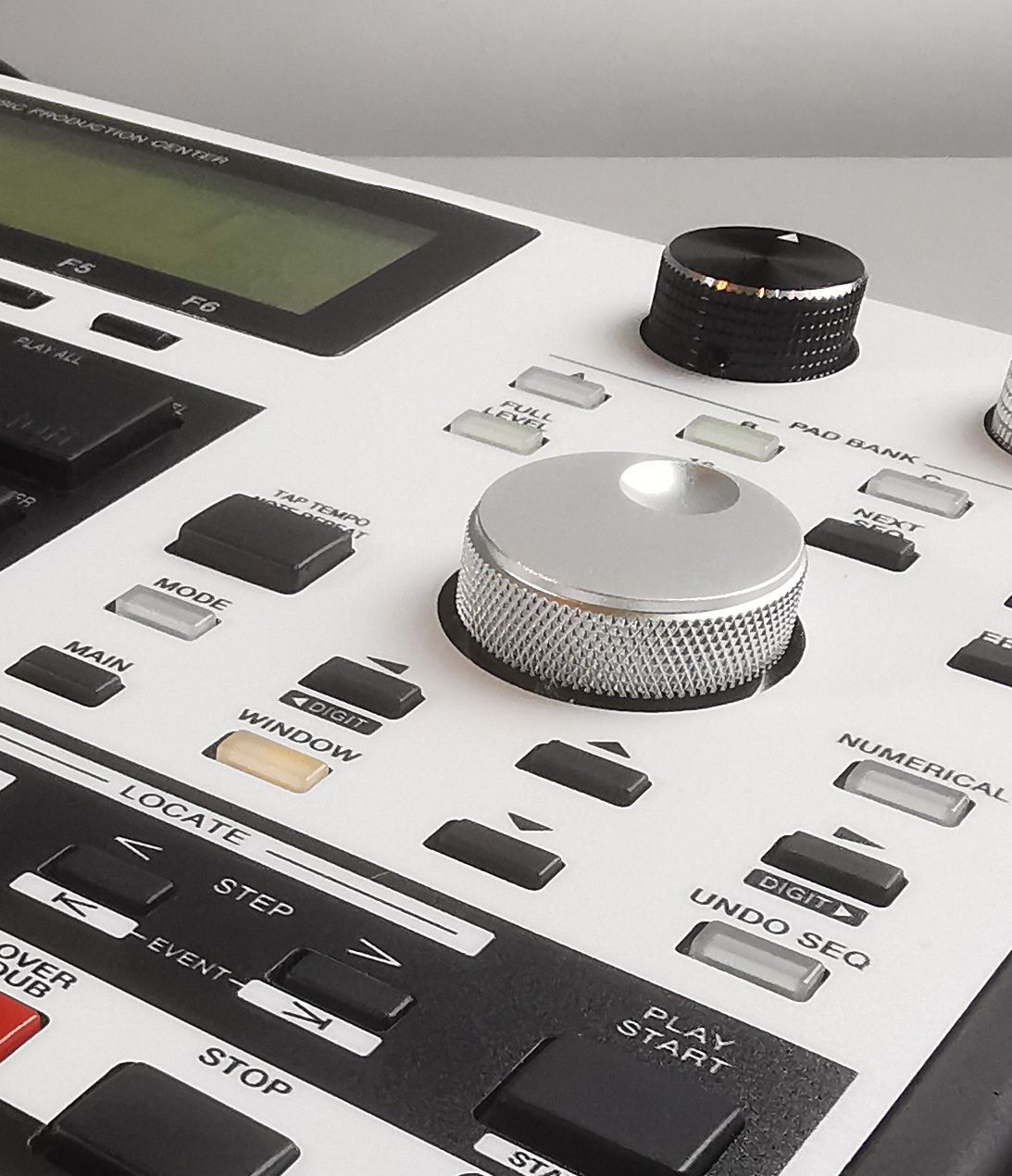 Aluminum Data Wheel knob for Akai mpc 1000, 500 (limited 2500), Chose your style: Silver