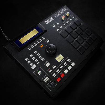 Skin for AKAI MPC 2000XL - Total black style (DIGITAL files ONLY)