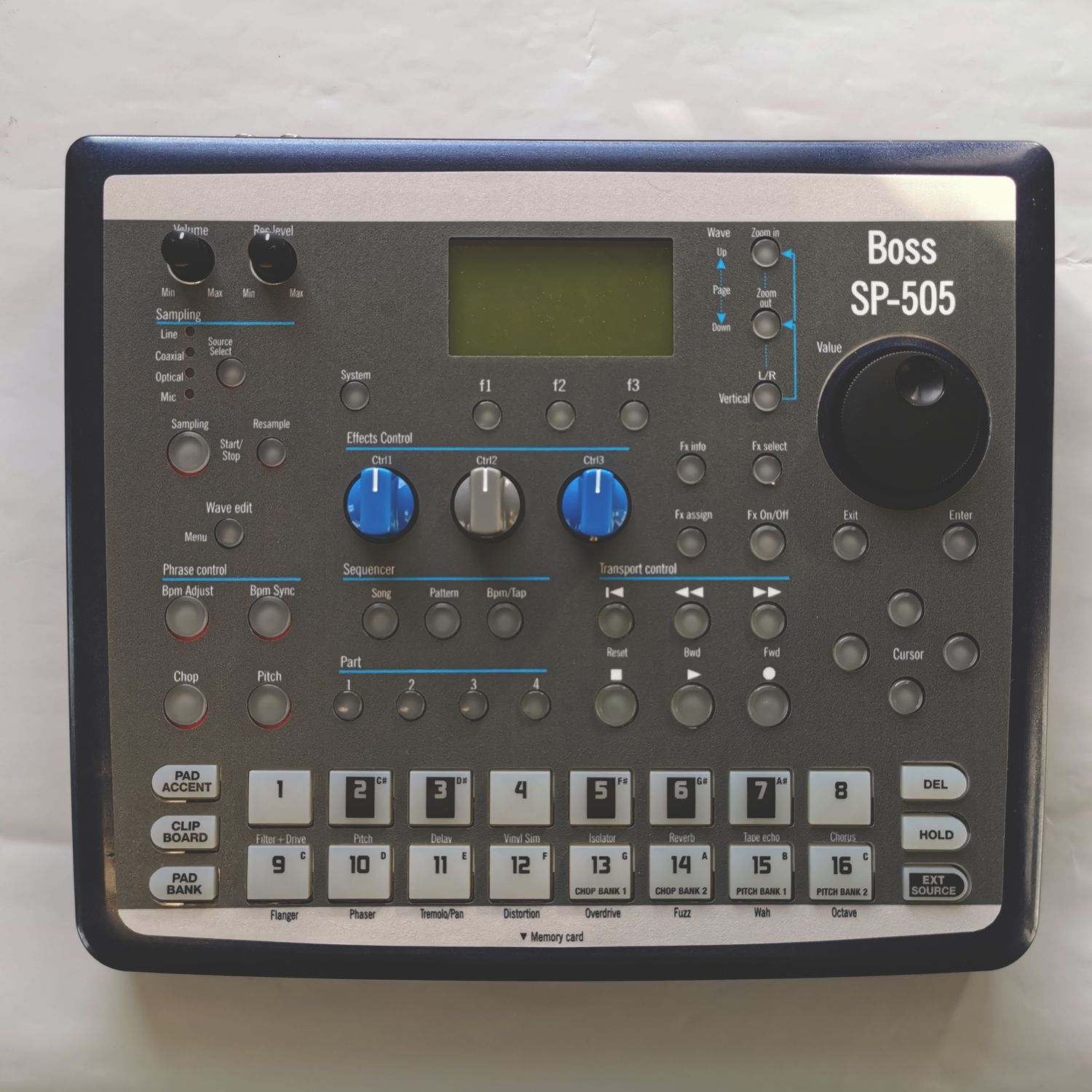 Skin for Boss SP-505 - E-MU SP-1200 style (DIGITAL files ONLY)