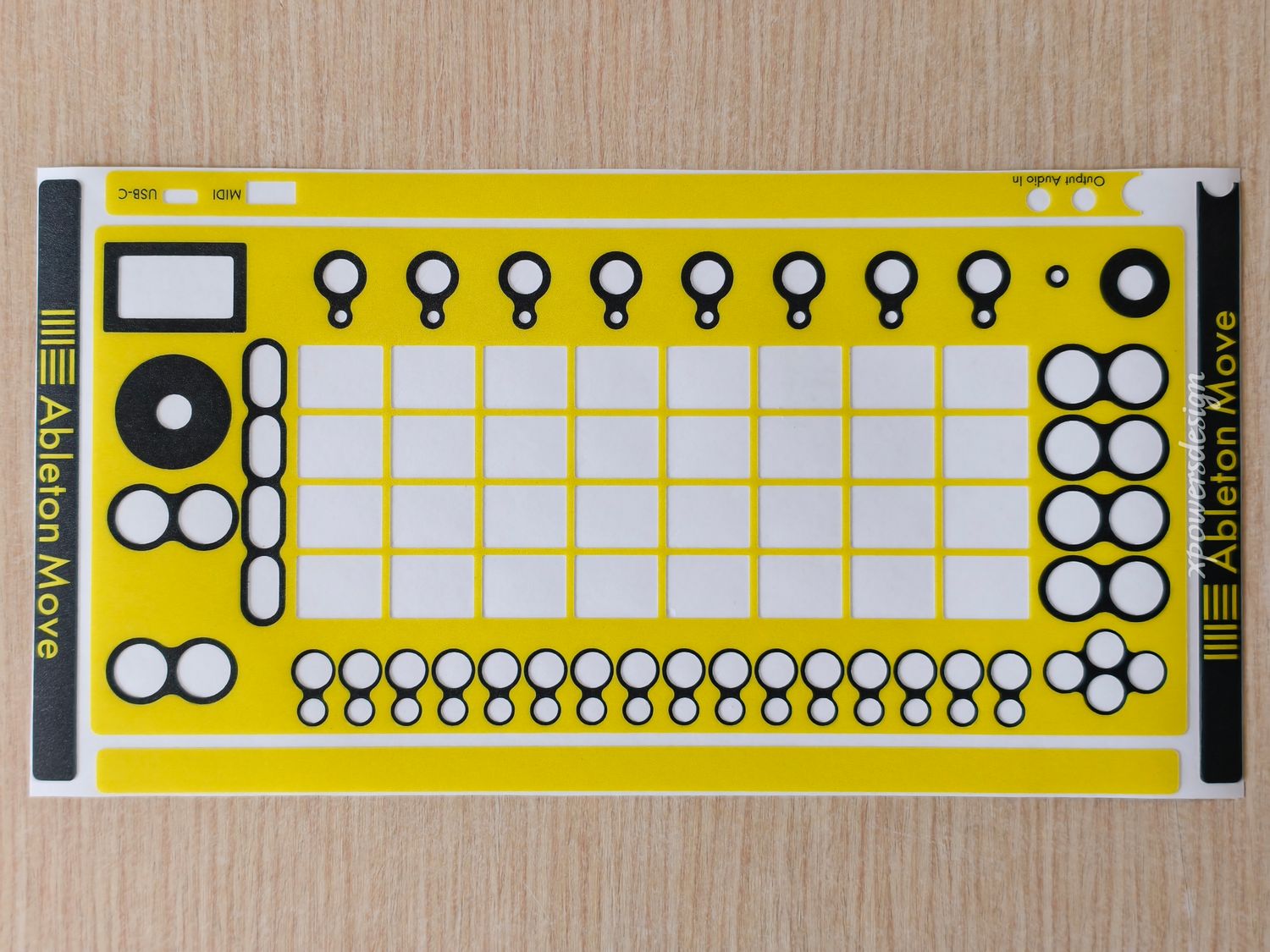 Vinyl skins for Ableton Move