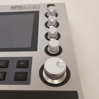 Kit metal knobs for Akai MPC SAMPLE, Live 3, 2, 1, One, Force