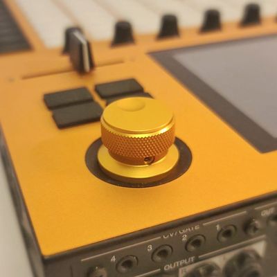 Data Wheel metal knob for Akai MPC Live 3, 2, 1, One, Touch, Force