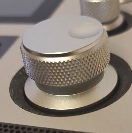 Data Wheel metal knob for Akai MPC Live 3, 2, 1, One, Touch, Force, Chose your style: Silver