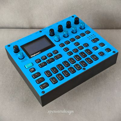 Magnetic faceplate for Elektron Digitone 2