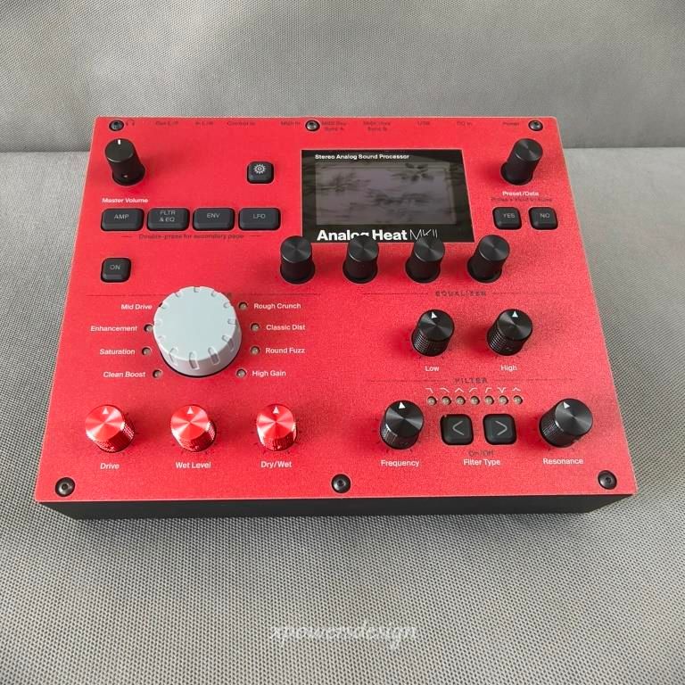Magnetic faceplate for Elektron Analog Heat mk2