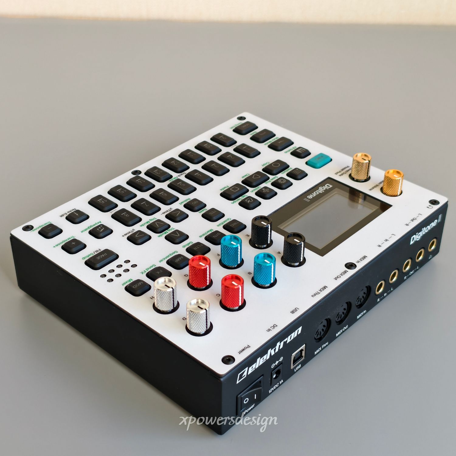 Chase Bliss style Kit metal knobs for for Elektron Digitakt