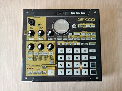 Skin for ROLAND SP555 - Black&amp;Gold style (DIGITAL files ONLY)