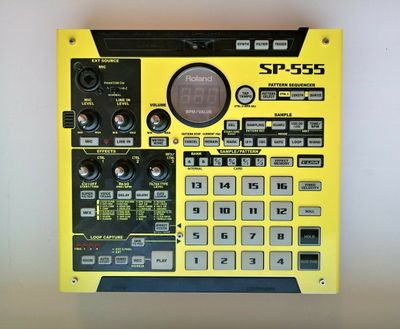 Skin for ROLAND SP555 - YELLOW style (DIGITAL files ONLY)