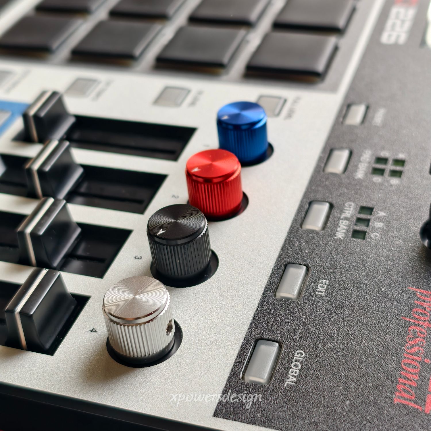 Akai MPC MPD MPK APC Aluminum knobs