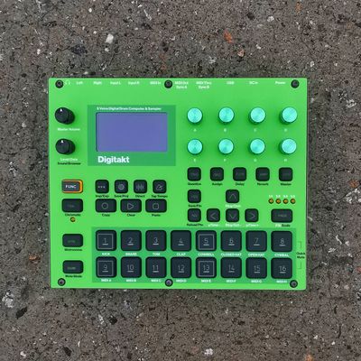 Skin for ELEKTRON DIGITAKT - GREEN style (DIGITAL files ONLY)