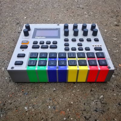 Skin for ELEKTRON DIGITAKT - SNES style (DIGITAL files ONLY)