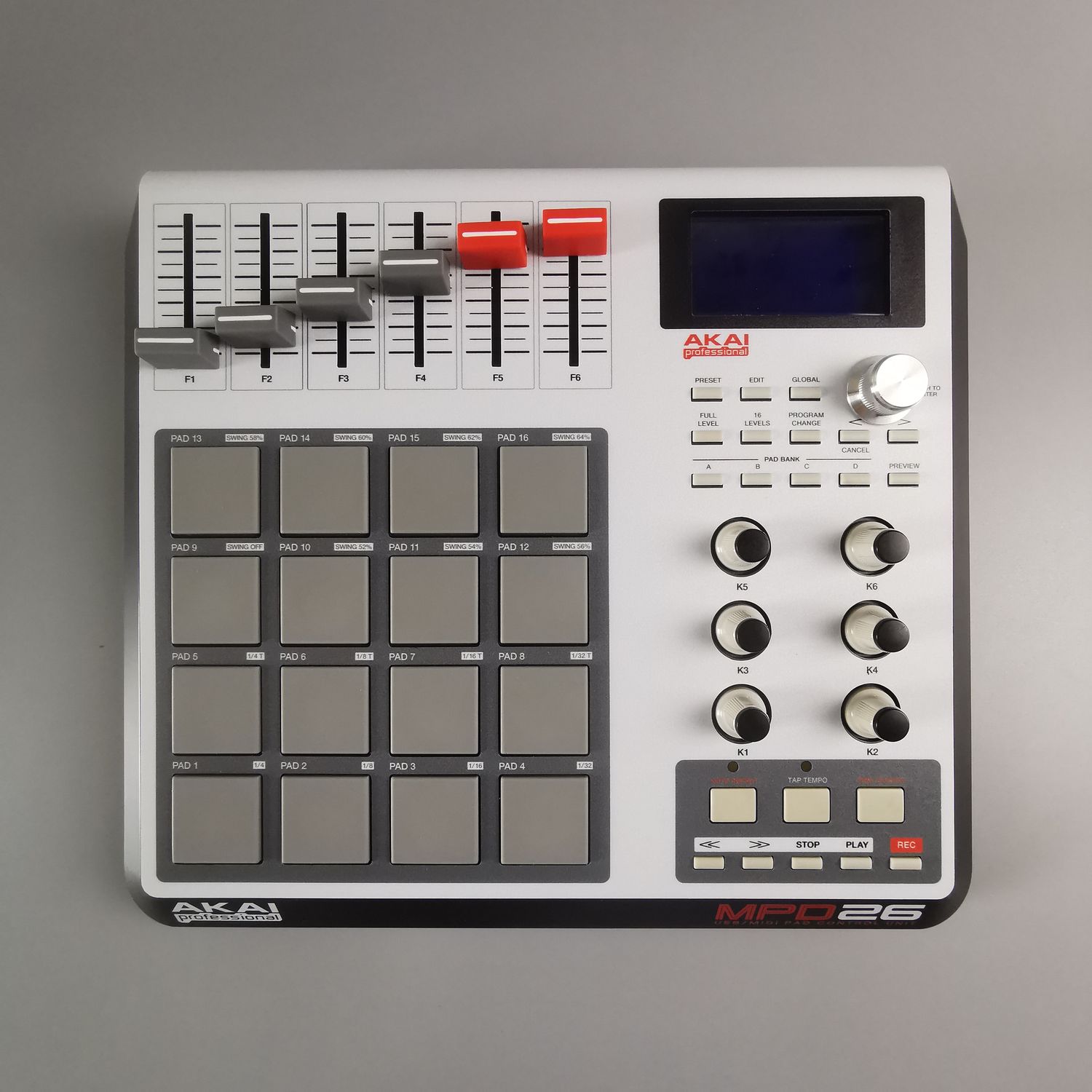 Skin for AKAI MPD 26 - MPC 2000 RETRO style (DIGITAL files ONLY)