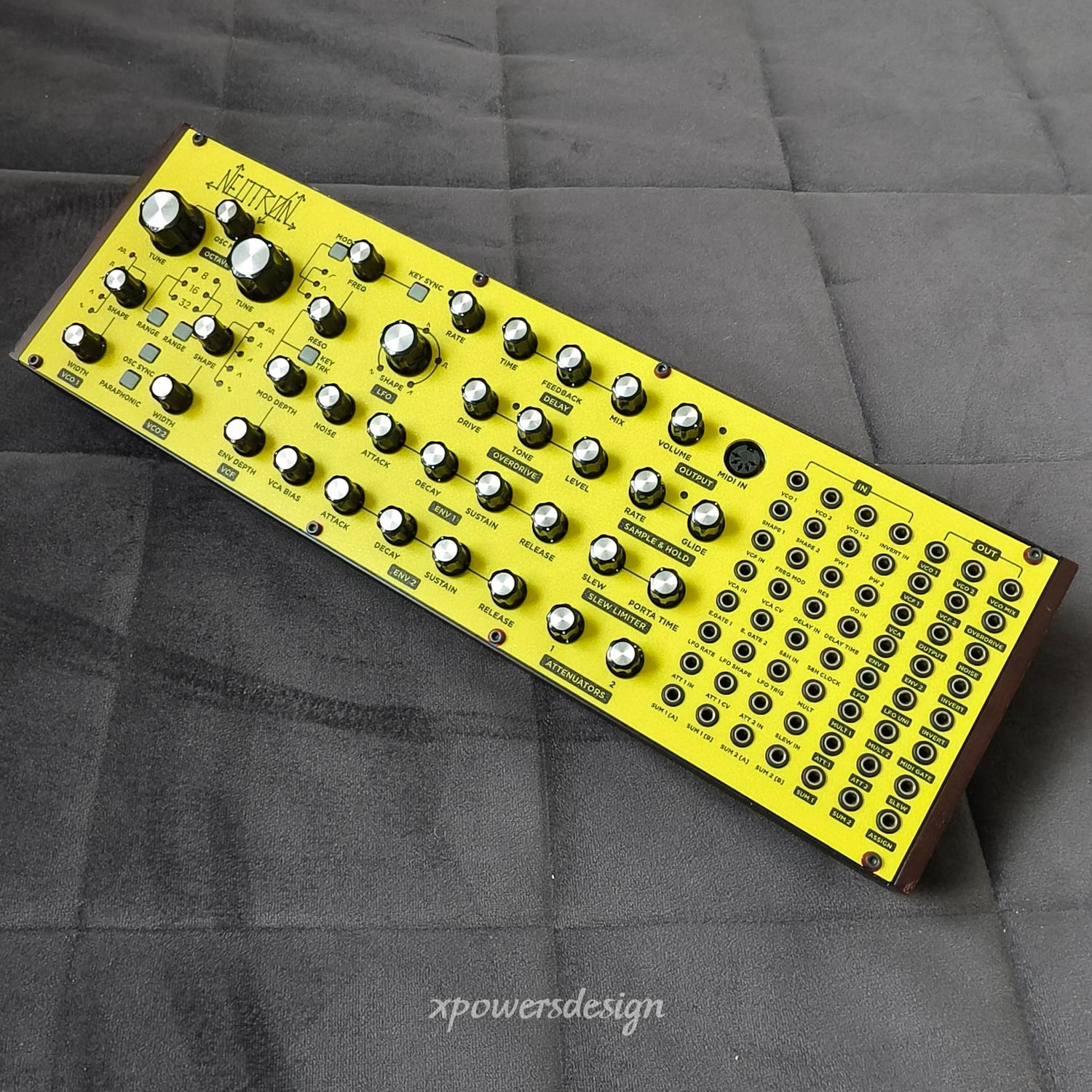 Vinyl skins for Behringer Neutron