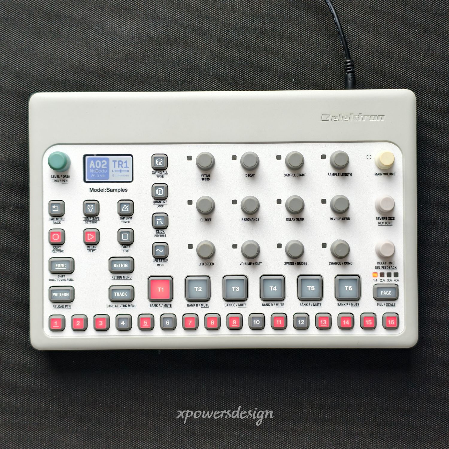 Vinyl skins for Elektron Model Samples