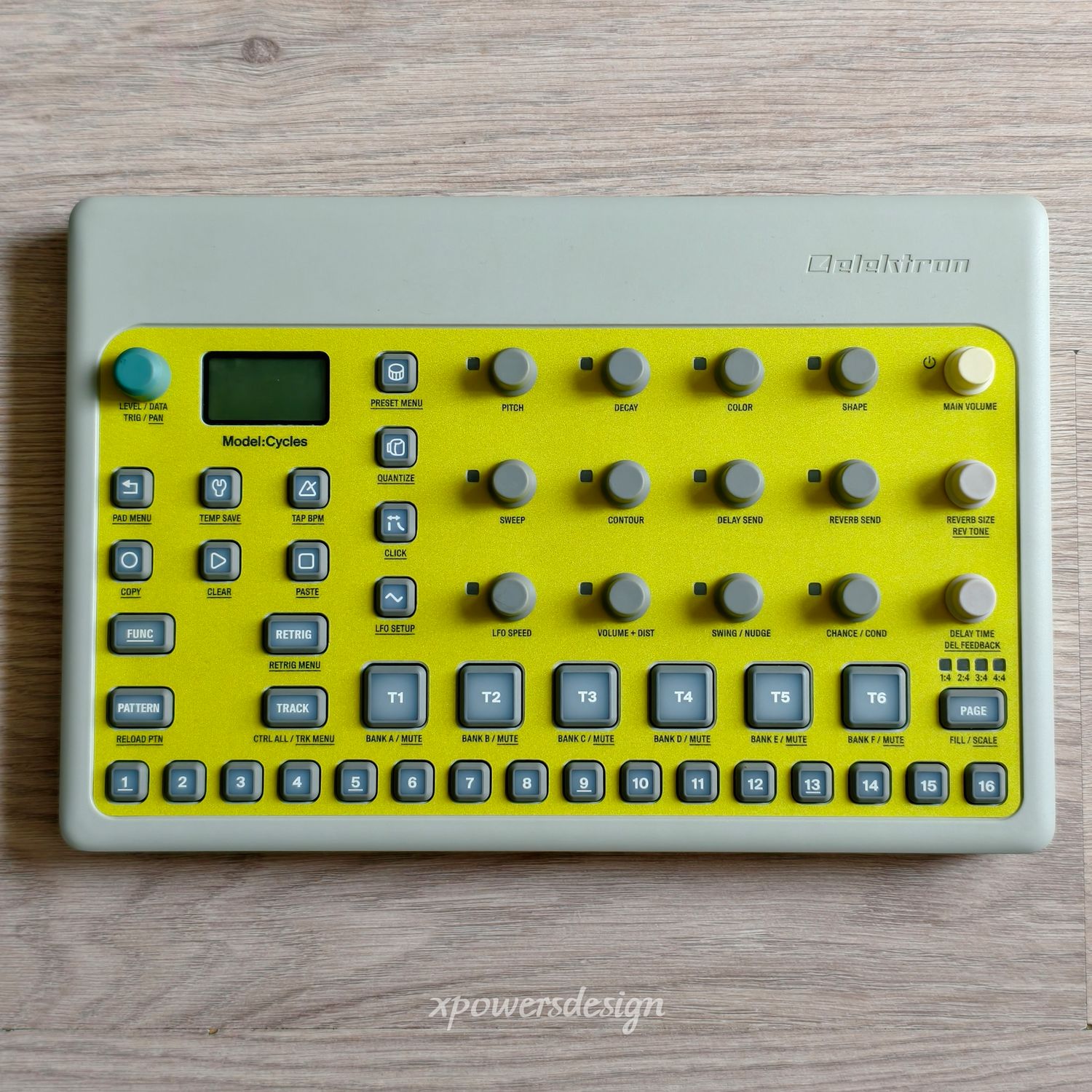 Vinyl skins for Elektron Model Cycles