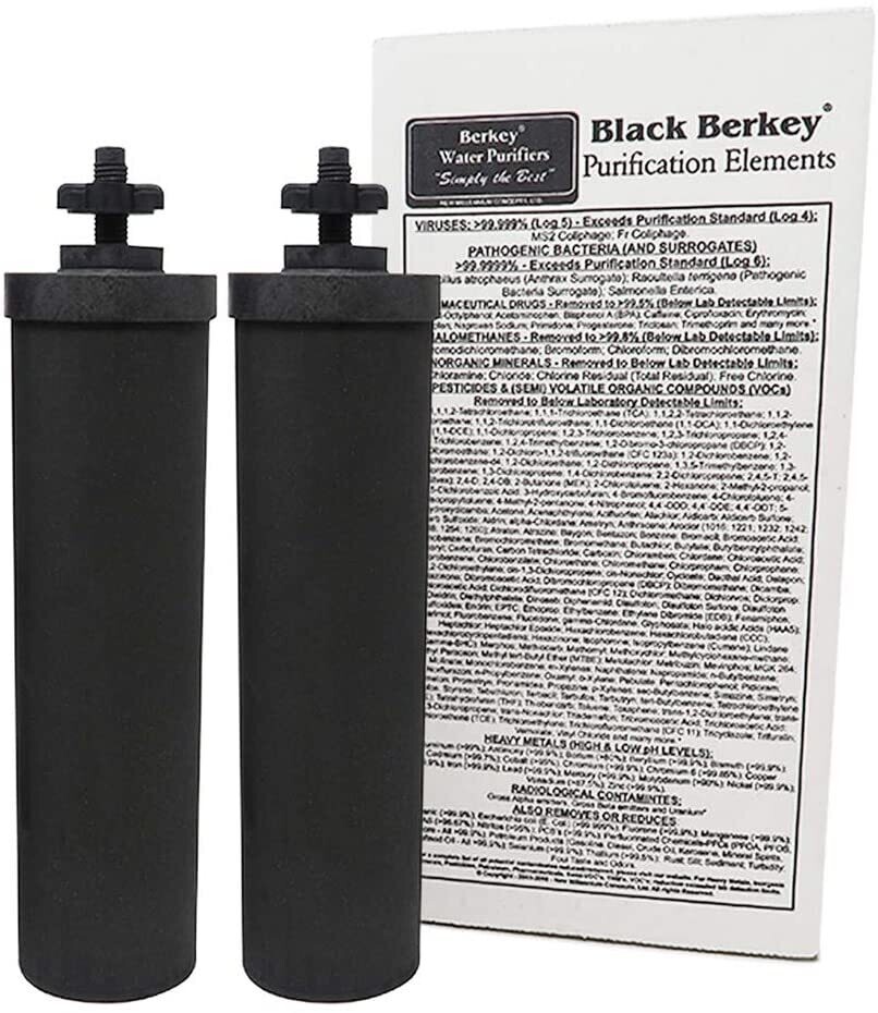 Berkey Black Replacement Filters (Set of 2)