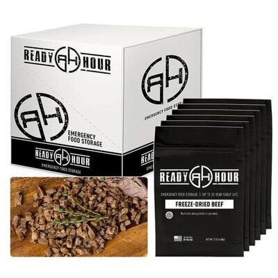 Ready Hour Freeze-Dried Beef Dices Case Pack