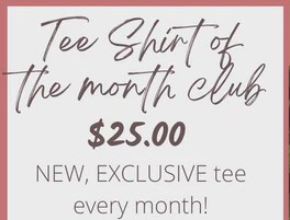 Tee of the Month