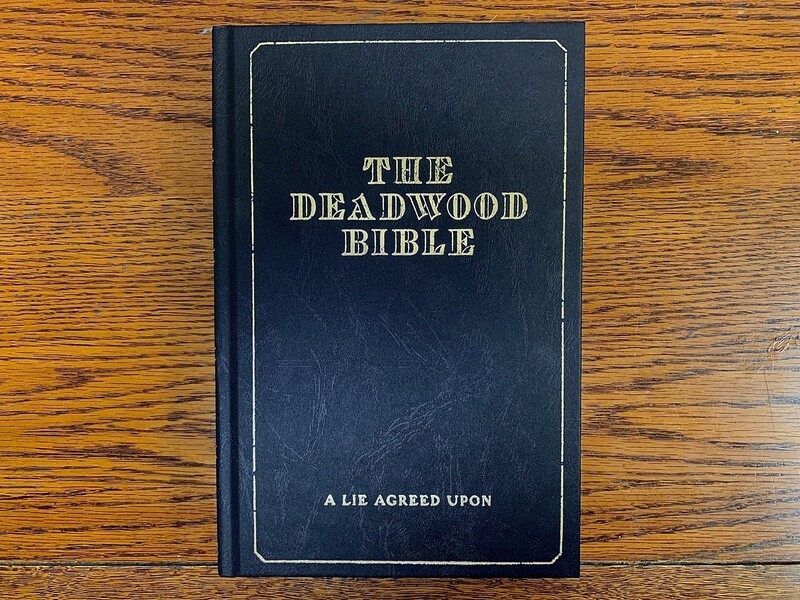 The Deadwood Bible: A Lie Agreed Upon by Matt Zoller Seitz(Hardcover, NEW)