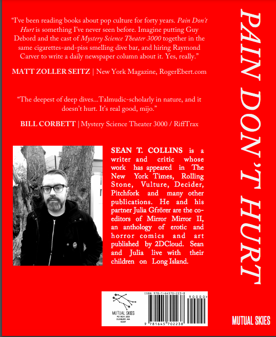 SIGNED Pain Don't Hurt: Meditations on Road House (Paperback, NEW)