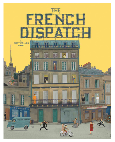 SIGNED The Wes Anderson Collection: The French Dispatch by Matt Zoller Seitz (Hardcover)