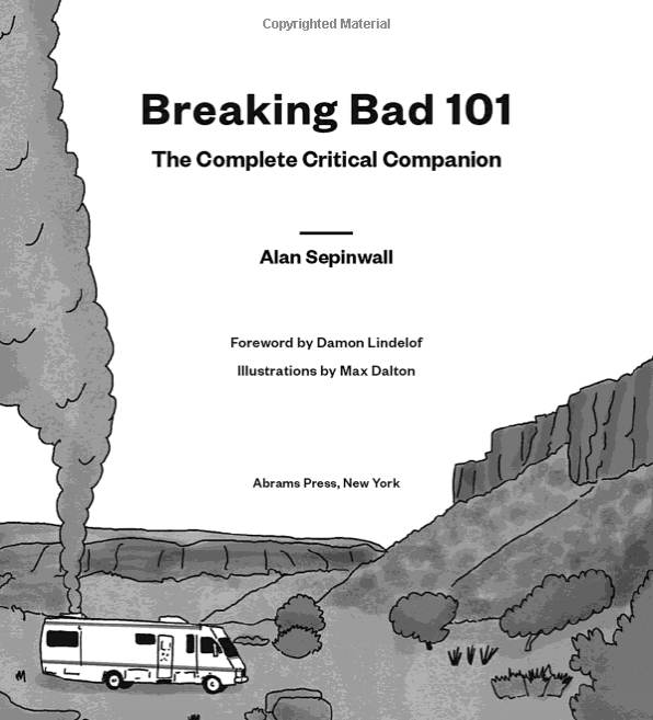 SIGNED Breaking Bad 101 by Alan Sepinwall (Paperback, NEW)