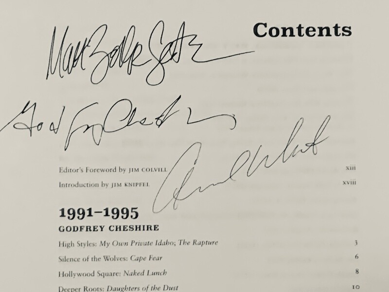 SIGNED The Press Gang: Writings on Cinema from New York Press, 1991-2011 by Godfrey Cheshire, Matt Zoller Seitz, and Armond White (Paperback, NEW)