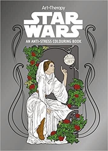 Star Wars Art Therapy Coloring Book (Paperback)