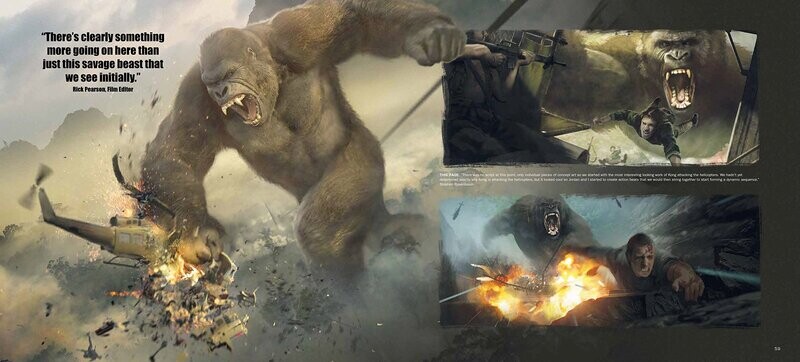 The Art and Making of Kong: Skull Island (Hardcover, NEW)