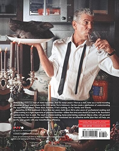 Appetites: A Cookbook by Anthony Bourdain and Laurie Woolever (Hardcover, NEW)