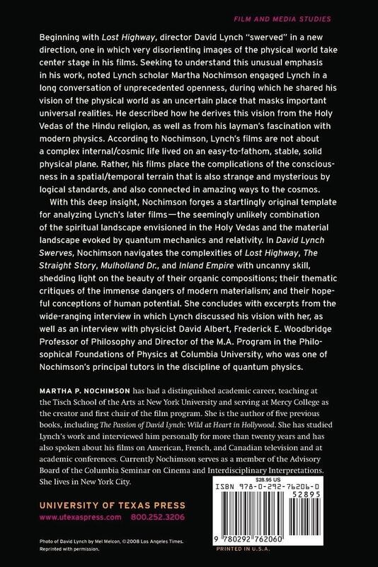 David Lynch Swerves: Uncertainty from Lost Highway to Inland Empire by Martha Nochimson (Paperback, NEW)