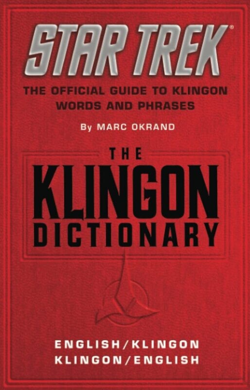 The Klingon Dictionary (Star Trek) (Paperback, USED)