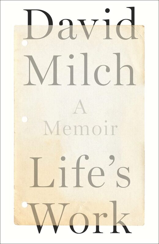 SIGNED Life&#39;s Work: A Memoir by David Milch (Hardcover, NEW)