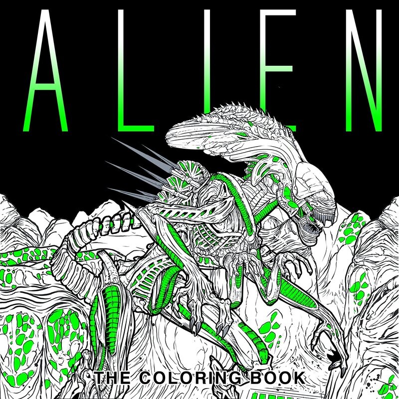 Alien: The Coloring Book (Paperback, NEW)