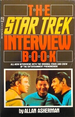 The Star Trek Interview Book, 1988 (Paperback,USED)