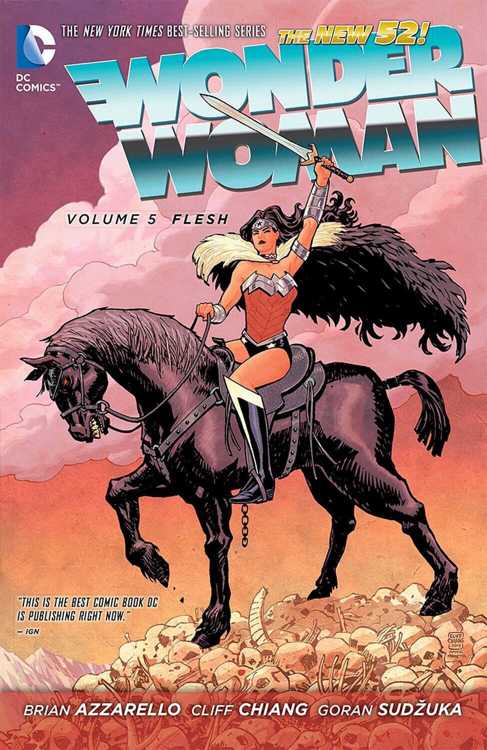 Wonder Woman Vol. 5: Flesh 
(The New 52) (Hardcover, NEW)